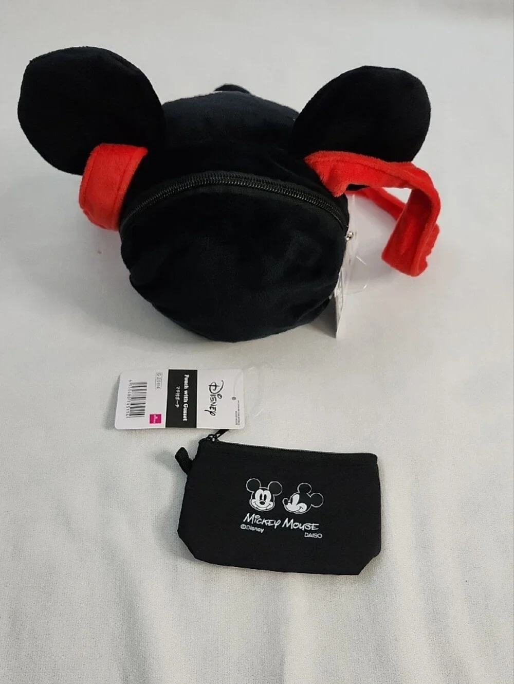 Disney Mickey Mouse Plush Crossbody Bag, Coin Pouch w/ Surprise Capsules